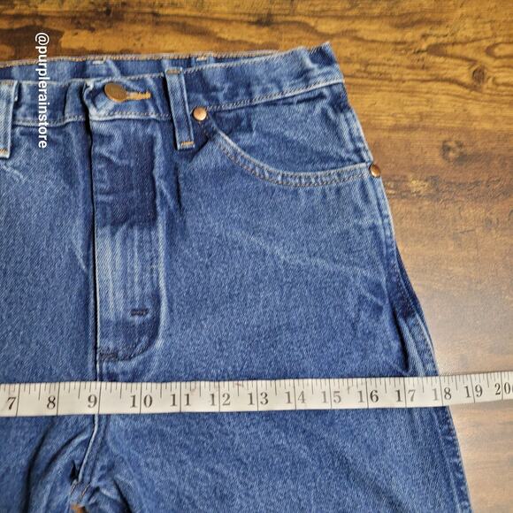 Wrangler Jeans Tag 30x32 Measures 29x31 Cowboy Cut Slim Fit 936DEN Western - Picture 6 of 10